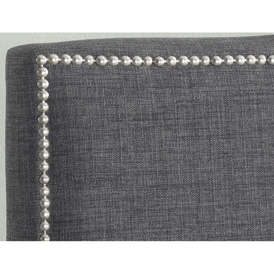 Elle Storage Linen Bed Grey - Image 2
