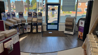 Manchester Carpet Shop Entrance