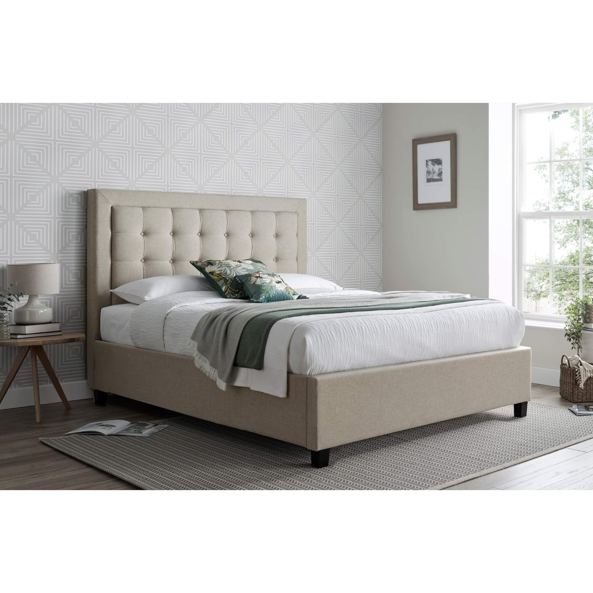Brandon Fabric Ottoman Bed - Image 6