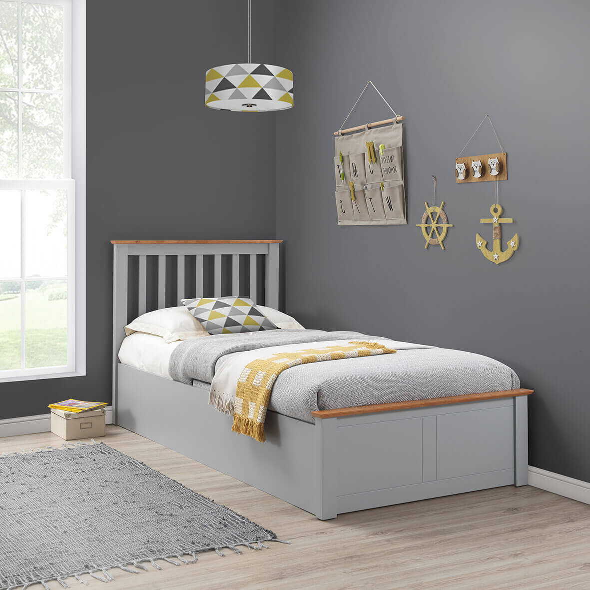 Francis Wooden Ottoman Bed - Image 5