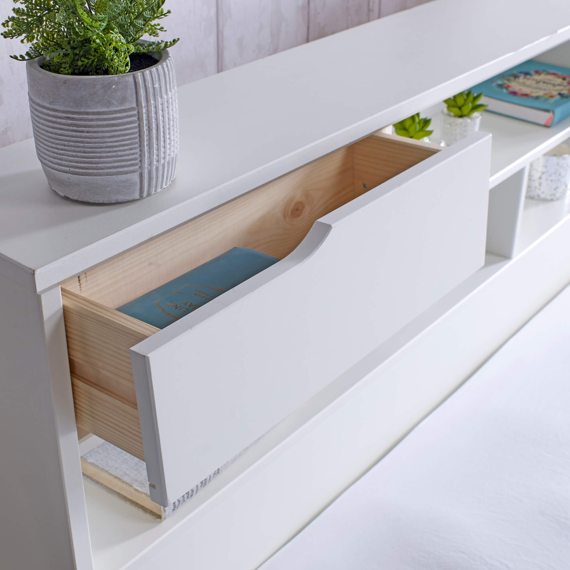 Fabio Wooden Bed - Image 2