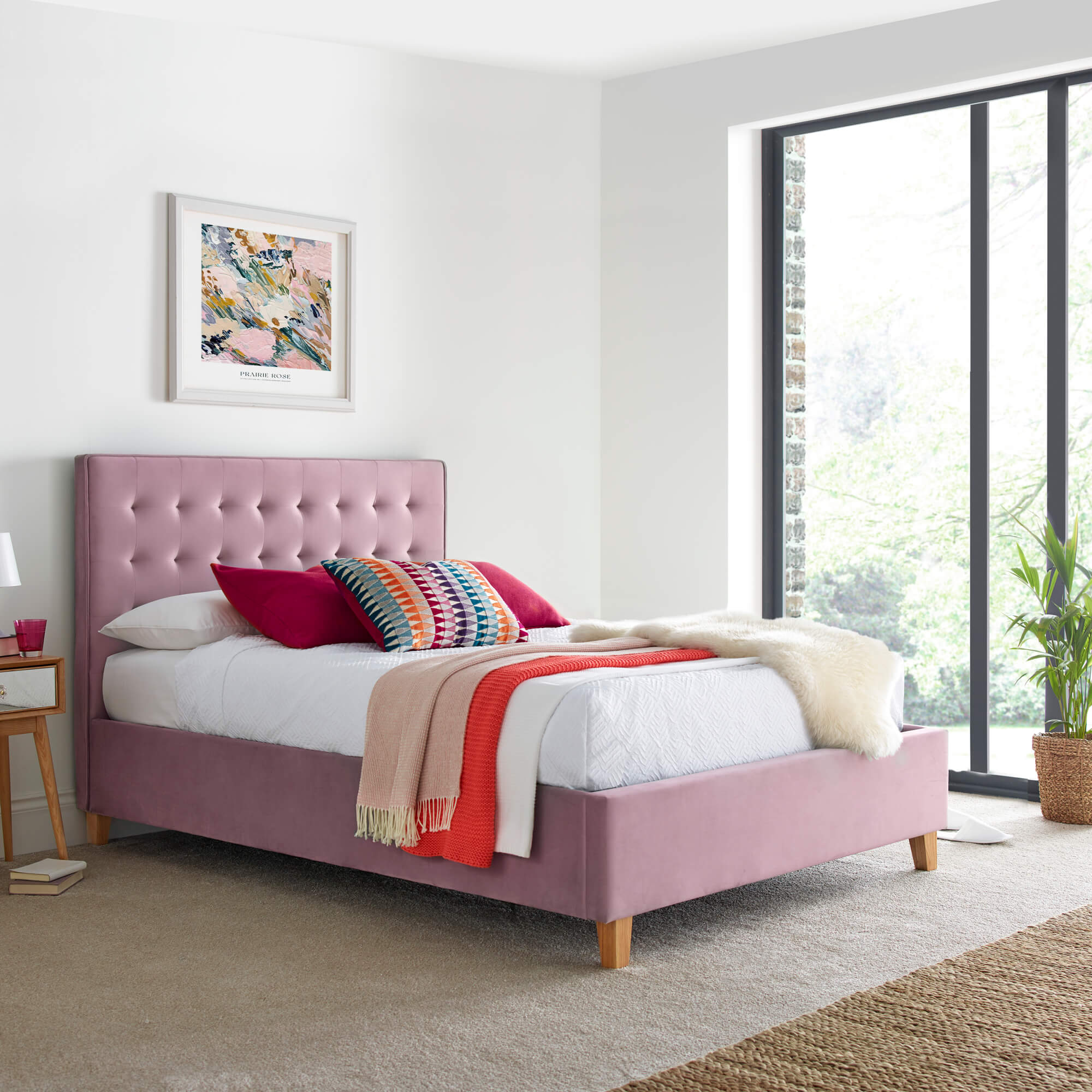 Kingham Velvet Ottoman Bed - Image 17