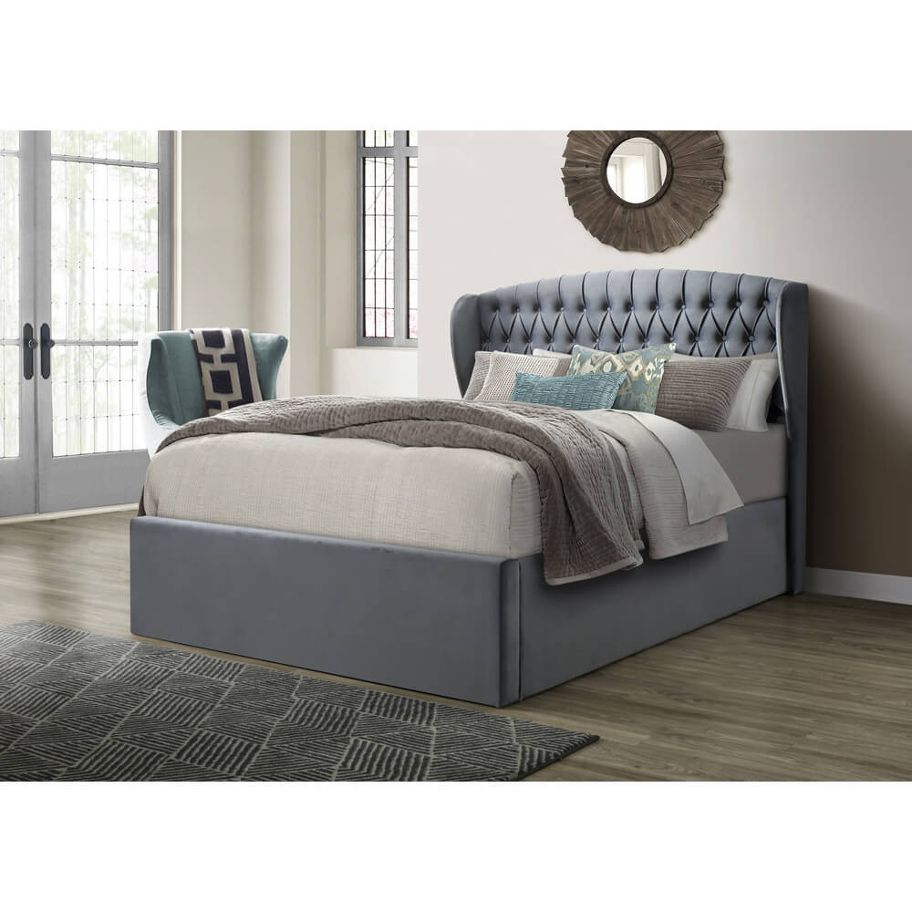 Warwick Velvet Ottoman Bed - Image 3