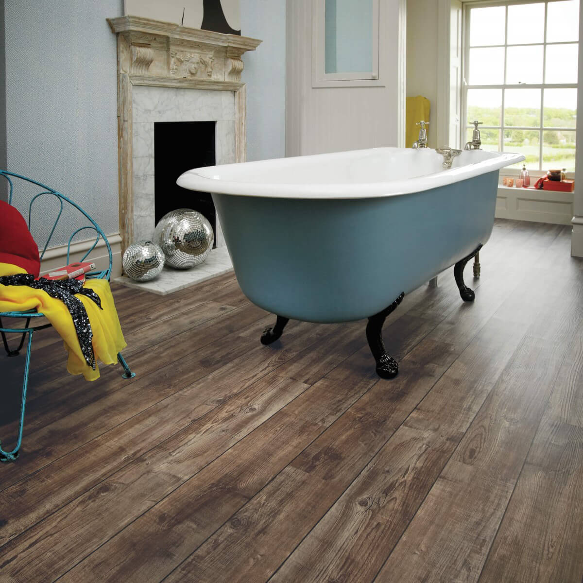 Karndean Knight Tile Gluedown Mid Worn Oak KP103 - Image 2
