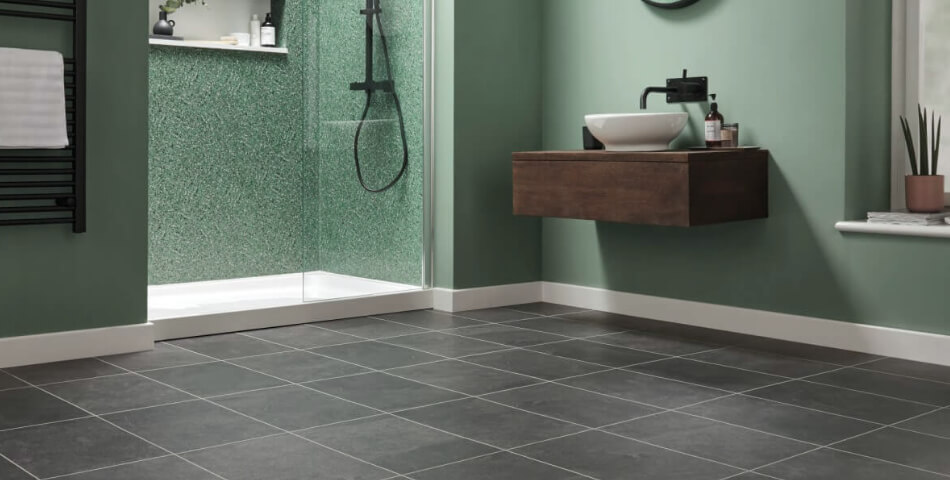 Bathroom flooring