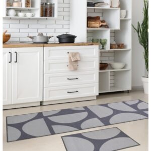 Deco Half Circle  (free doormat 057cm x 040cm) Rug
