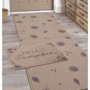 Deco Hello Pumpkin (free doormat 057cm x 040cm) Rug