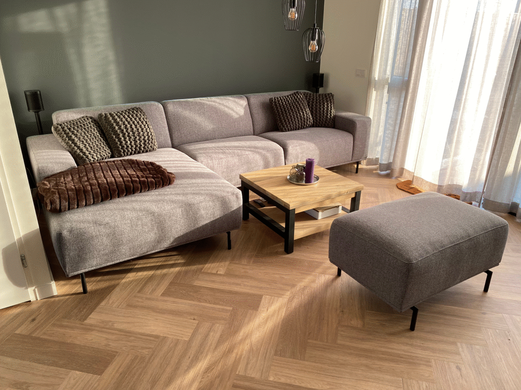 click-lock vinyl flooring in hallway