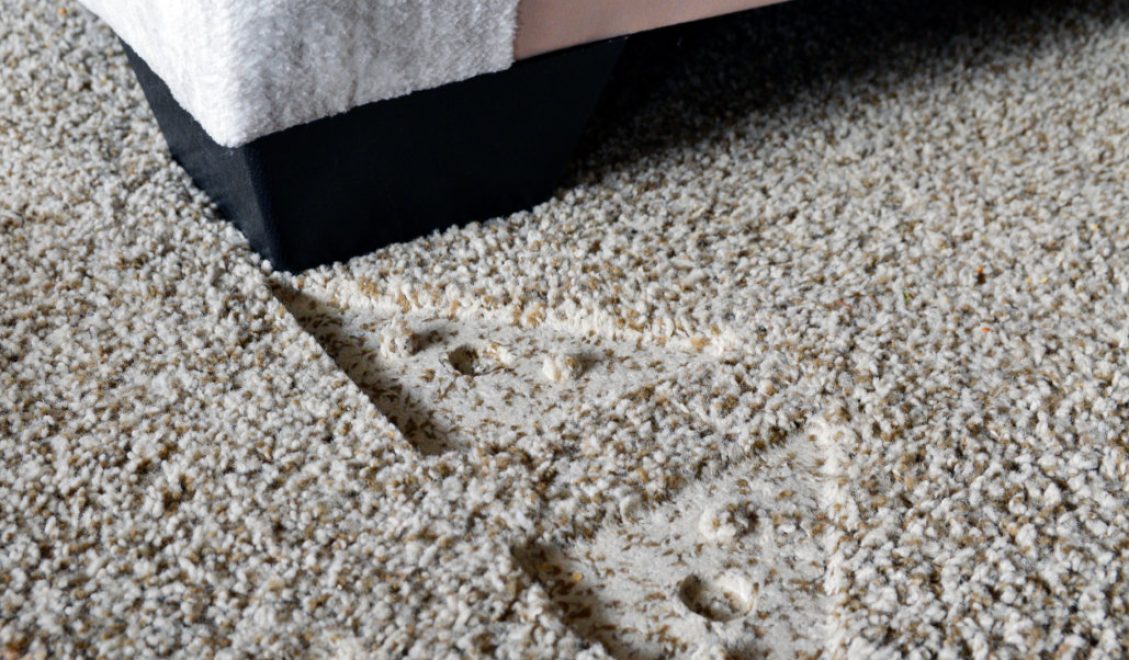 Prevent carpet flattening