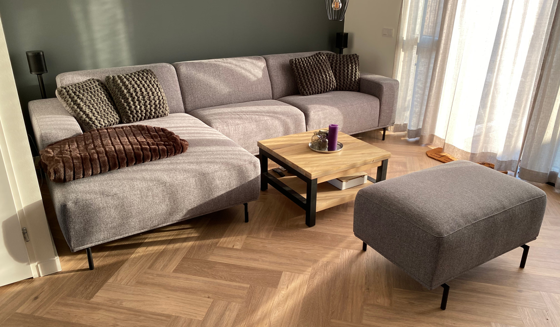 click-lock vinyl flooring in hallway